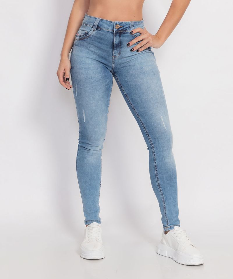 Calça Feminina Jeans Skinny Biotipo