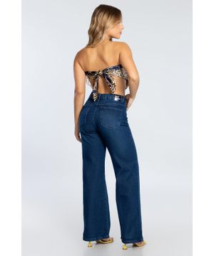 CALÇA BIOTIPO JEANS FEMININA WIDE LEG PETIT REF.30578